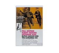 YUYUMEGDE Butch Cassidy French Movie Robert Redford Art Poster Decorative Painting Canvas Wall Posters And Art Picture Print Modern Family Bedroom Decor Posters 20x30inch(50x75cm)