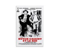 YUYUMEGDE Butch Cassidy French Movie Robert Redford Poster Decorative Painting Canvas Wall Posters And Art Picture Print Modern Family Bedroom Decor Posters 16x24inch(40x60cm)