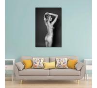YUYUMEGDE Cara Delevingne Beauty Poster Decorative Painting Canvas Wall Art Living Room Poster Bedroom Painting Wall Art Picture Print Modern Family Room Decor 16 x 24 Inches (40 x 60 cm)