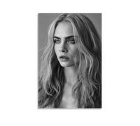 YUYUMEGDE Cara Delevingne Poster Decorative Painting Canvas Wall Art Living Room Poster Bedroom Painting Wall Art Picture Print Modern Family Room Decor 20 x 30 Inches (50 x 75 cm)