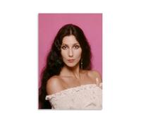 YUYUMEGDE Cher Singer Poster Decorative Painting Canvas Wall Art Living Room Poster Bedroom Painting Wall Art Picture Print Modern Family Room Decor 16 x 24 Inches (40 x 60 cm)