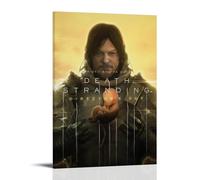 YUYUMEGDE Death Stranding Game Fanart Poster Decorative Painting Canvas Wall Posters And Art Picture Print Modern Family Bedroom Decor Posters 16x24inch(40x60cm)