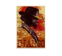 YUYUMEGDE Django-unchained-movie Poster Decorative Painting Canvas Wall Posters And Art Picture Print Modern Family Bedroom Decor Posters 12x18inch(30x45cm)