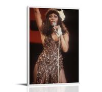 YUYUMEGDE Donna Summer Poster Decorative Painting Canvas Wall Posters And Art Picture Print Modern Family Bedroom Decor Posters 12x18inch(30x45cm)