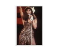 YUYUMEGDE Donna Summer Poster Decorative Painting Canvas Wall Posters And Art Picture Print Modern Family Bedroom Decor Posters 16x24inch(40x60cm)