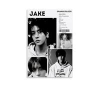 YUYUMEGDE Enhypen Orange Blood Jake Poster Decorative Painting Canvas Wall Posters And Art Picture Print Modern Family Bedroom Decor Posters 08x12inch(20x30cm)