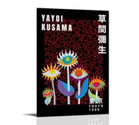YUYUMEGDE Flower Yayoi Kusama Art Poster Decorative Painting Canvas Wall Posters And Art Picture Print Modern Family Bedroom Decor Posters 20x30inch(50x75cm)