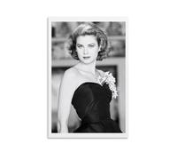 YUYUMEGDE Grace Kelly Poster Decorative Painting Canvas Wall Posters And Art Picture Print Modern Family Bedroom Decor Posters 08x12inch(20x30cm)