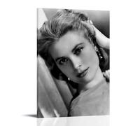 YUYUMEGDE Grace Kelly Star Poster Decorative Painting Canvas Wall Art Living Room Poster Bedroom Painting Wall Art Picture Print Modern Family Room Decor 20 x 30 Inches (50 x 75 cm)