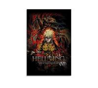 YUYUMEGDE Hellsing Ultimate 2006 Anime (2) Poster Decorative Painting Canvas Wall Posters And Art Picture Print Modern Family Bedroom Decor Posters 12x18inch(30x45cm)