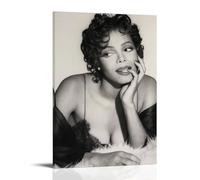 YUYUMEGDE Janet Jackson Singer Poster Decorative Painting Canvas Wall Art Living Room Poster Bedroom Painting Wall Art Picture Print Modern Family Room Decor 12 x 18 Inches (30 x 45 cm)
