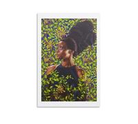 YUYUMEGDE Kehinde Wiley A New Republic Poster Decorative Painting Canvas Wall Posters And Art Picture Print Modern Family Bedroom Decor Posters 12x18inch(30x45cm)