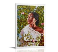 YUYUMEGDE Kehinde Wiley Art Poster Decorative Painting Canvas Wall Posters And Art Picture Print Modern Family Bedroom Decor Posters 08x12inch(20x30cm)