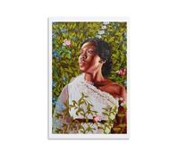 YUYUMEGDE Kehinde Wiley Art Poster Decorative Painting Canvas Wall Posters And Art Picture Print Modern Family Bedroom Decor Posters 16x24inch(40x60cm)