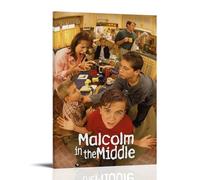 YUYUMEGDE Malcolm in The Middle Television Poster Decorative Painting Canvas Wall Posters And Art Picture Print Modern Family Bedroom Decor Posters 24x36inch(60x90cm)