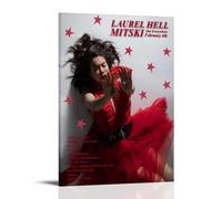 YUYUMEGDE Mitski Laurel Hell Poster Decorative Painting Canvas Wall Posters And Art Picture Print Modern Family Bedroom Decor Posters 16x24inch(40x60cm)
