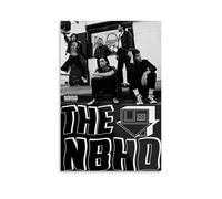 YUYUMEGDE Neighbourhood Black White (2) Poster Decorative Painting Canvas Wall Posters And Art Picture Print Modern Family Bedroom Decor Posters 16x24inch(40x60cm)
