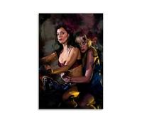 YUYUMEGDE Planet Terror Movie Actress Poster Decorative Painting Canvas Wall Posters And Art Picture Print Modern Family Bedroom Decor Posters 08x12inch(20x30cm)