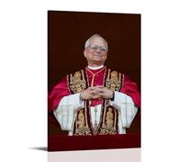 YUYUMEGDE Pope Leo XIV Poster Decorative Painting Canvas Wall Art Living Room Poster Bedroom Painting Wall Art Picture Print Modern Family Room Decor 08 x 12 Inches (20 x 30 cm)