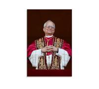 YUYUMEGDE Pope Leo XIV Poster Decorative Painting Canvas Wall Art Living Room Poster Bedroom Painting Wall Art Picture Print Modern Family Room Decor 12 x 18 Inches (30 x 45 cm)