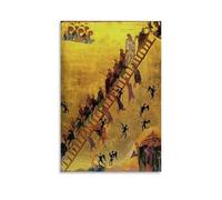 YUYUMEGDE Saint Catherine's Monastery - The Ladder Of Divine Ascent Poster Decorative Painting Canvas Wall Posters And Art Picture Print Modern Family Bedroom Decor Posters 20x30inch(50x75cm)