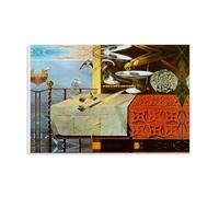YUYUMEGDE Salvador Dali Still Life Fast Moving Poster Decorative Painting Canvas Wall Posters And Art Picture Print Modern Family Bedroom Decor Posters 20x30inch(50x75cm)