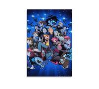YUYUMEGDE Scott Pilgrim Vs The World Anime Poster Decorative Painting Canvas Wall Art Living Room Poster Bedroom Painting Wall Art Picture Print Modern Family Room Decor 24 x 36 inches (60 x 90 cm)