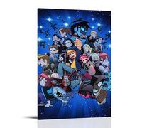 YUYUMEGDE Scott Pilgrim Vs The World Anime Poster Decorative Painting Canvas Wall Art Living Room Poster Bedroom Painting Wall Art Picture Print Modern Family Room Decor 20 x 30 Inches (50 x 75 cm)