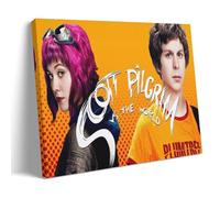 YUYUMEGDE Scott Pilgrim Vs. The World Cast Poster Decorative Painting Canvas Wall Posters And Art Picture Print Modern Family Bedroom Decor Posters 24x36inch(60x90cm)