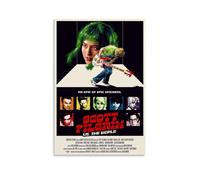 YUYUMEGDE Scott Pilgrim Vs. The World Movie Art Poster Decorative Painting Canvas Wall Posters And Art Picture Print Modern Family Bedroom Decor Posters 20x30inch(50x75cm)