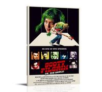 YUYUMEGDE Scott Pilgrim Vs. The World Movie Art Poster Decorative Painting Canvas Wall Posters And Art Picture Print Modern Family Bedroom Decor Posters 08x12inch(20x30cm)