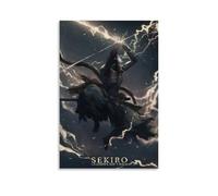 YUYUMEGDE Sekiro Shadows Die Twice Anime Art Poster Decorative Painting Canvas Wall Art Living Room Poster Bedroom Painting Wall Art Picture Print Modern Family Room Decor 08 x 12 inches (20 x 30 cm)