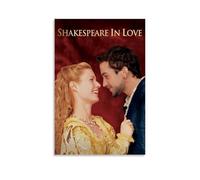 YUYUMEGDE Shakespeare in Love Movie Poster Decorative Painting Canvas Wall Posters And Art Picture Print Modern Family Bedroom Decor Posters 16x24inch(40x60cm)
