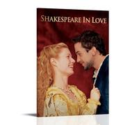 YUYUMEGDE Shakespeare in Love Movie Poster Decorative Painting Canvas Wall Posters And Art Picture Print Modern Family Bedroom Decor Posters 12x18inch(30x45cm)