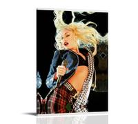 YUYUMEGDE Singer Gwen Stefani Poster Decorative Painting Canvas Wall Posters And Art Picture Print Modern Family Bedroom Decor Posters 24x36inch(60x90cm)
