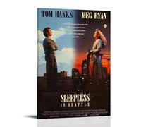YUYUMEGDE Sleepless in Seattle Movie Poster Decorative Painting Canvas Wall Art Living Room Poster Bedroom Painting Wall Art Picture Print Modern Family Room Decor 24 x 36 inches (60 x 90 cm)