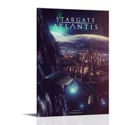 YUYUMEGDE Stargate Atlantis Poster Decorative Painting Canvas Wall Posters And Art Picture Print Modern Family Bedroom Decor Posters 24x36inch(60x90cm)
