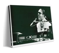 YUYUMEGDE Stevie Wonder Fan Art Poster Decorative Painting Canvas Wall Posters And Art Picture Print Modern Family Bedroom Decor Posters 08x12inch(20x30cm)
