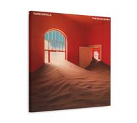YUYUMEGDE Tame Impala The Slow Rush Music Poster Poster Decorative Painting Canvas Wall Posters And Art Picture Print Modern Family Bedroom Decor Posters 28x28inch(70x70cm)