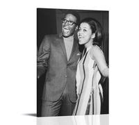 YUYUMEGDE Tammi_Terrell And Marvin_Gaye Poster Decorative Painting Canvas Wall Posters And Art Picture Print Modern Family Bedroom Decor Posters 12x18inch(30x45cm)