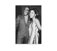 YUYUMEGDE Tammi_Terrell And Marvin_Gaye Poster Decorative Painting Canvas Wall Posters And Art Picture Print Modern Family Bedroom Decor Posters 12x18inch(30x45cm)