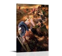 YUYUMEGDE Tate No Yuusha No Nariagari Poster Decorative Painting Canvas Wall Posters And Art Picture Print Modern Family Bedroom Decor Posters 24x36inch(60x90cm)