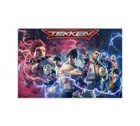 YUYUMEGDE Tekken Collection Poster Decorative Painting Canvas Wall Posters And Art Picture Print Modern Family Bedroom Decor Posters 20x30inch(50x75cm)