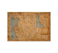 YUYUMEGDE The Empire of Nilfgaard - Map Poster Decorative Painting Canvas Wall Posters And Art Picture Print Modern Family Bedroom Decor Posters 24x36inch(60x90cm)