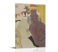 YUYUMEGDE The Englishman At The Moulin Rouge Poster Decorative Painting Canvas Wall Posters And Art Picture Print Modern Family Bedroom Decor Posters 24x36inch(60x90cm)