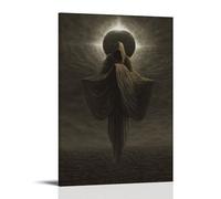 YUYUMEGDE The King in Yellow Poster Decorative Painting Canvas Wall Posters And Art Picture Print Modern Family Bedroom Decor Posters 20x30inch(50x75cm)