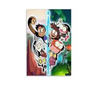 YUYUMEGDE The Owl House And Amphibia Anime Poster Decorative Painting Canvas Wall Posters And Art Picture Print Modern Family Bedroom Decor Posters 08x12inch(20x30cm)