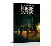 YUYUMEGDE The Purge Anarchy (2014) Poster Decorative Painting Canvas Wall Posters And Art Picture Print Modern Family Bedroom Decor Posters 20x30inch(50x75cm)