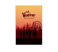 YUYUMEGDE The Warriors 40th Poster Decorative Painting Canvas Wall Posters And Art Picture Print Modern Family Bedroom Decor Posters 16x24inch(40x60cm)