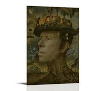 YUYUMEGDE Tom Waits Poster Decorative Painting Canvas Wall Posters And Art Picture Print Modern Family Bedroom Decor Posters 20x30inch(50x75cm)